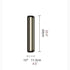 Aplique de pared LED creativo impermeable para exteriores para patio y porche