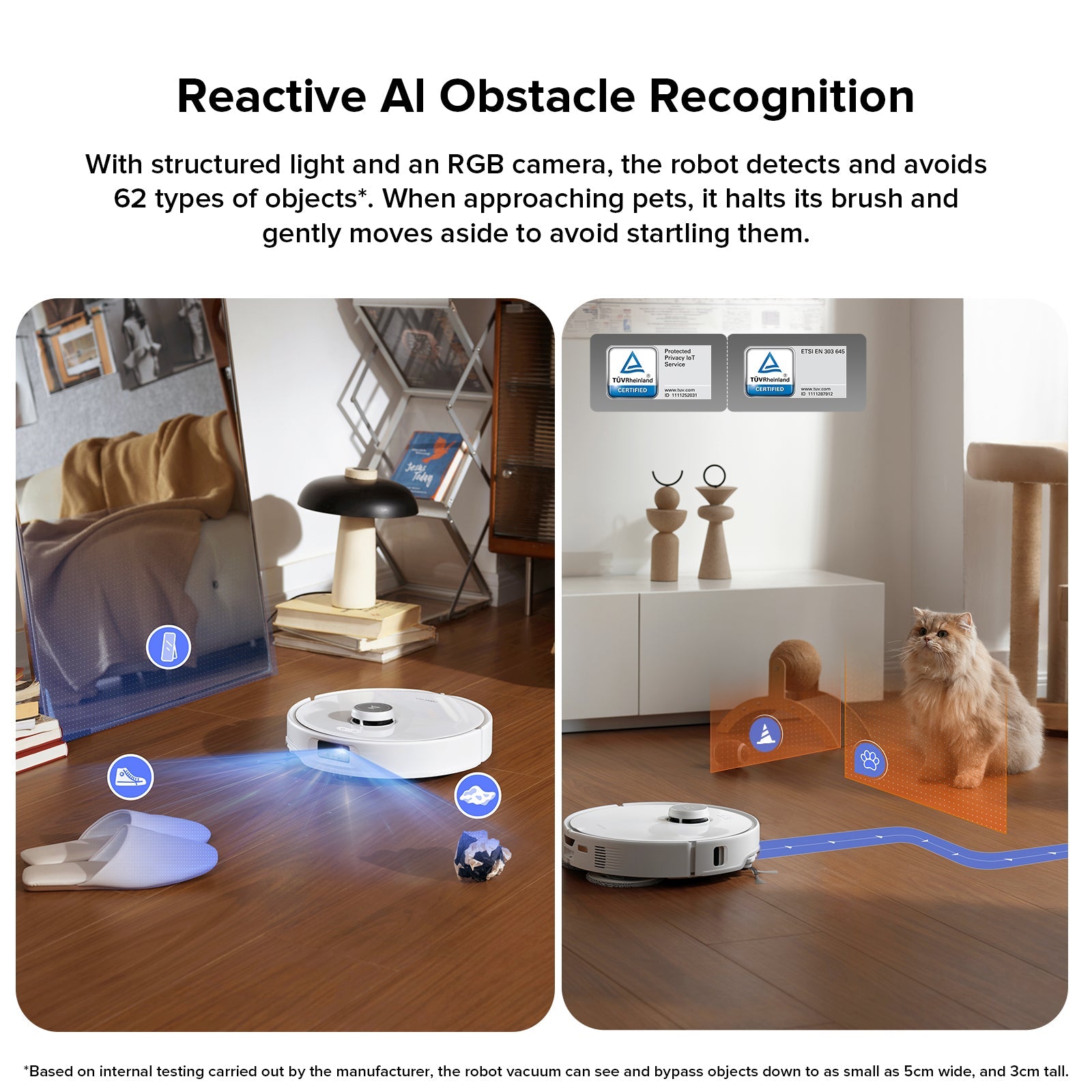 Roborock Qrevo Edge Robot Vacuum with Multifunctional Dock 3.0