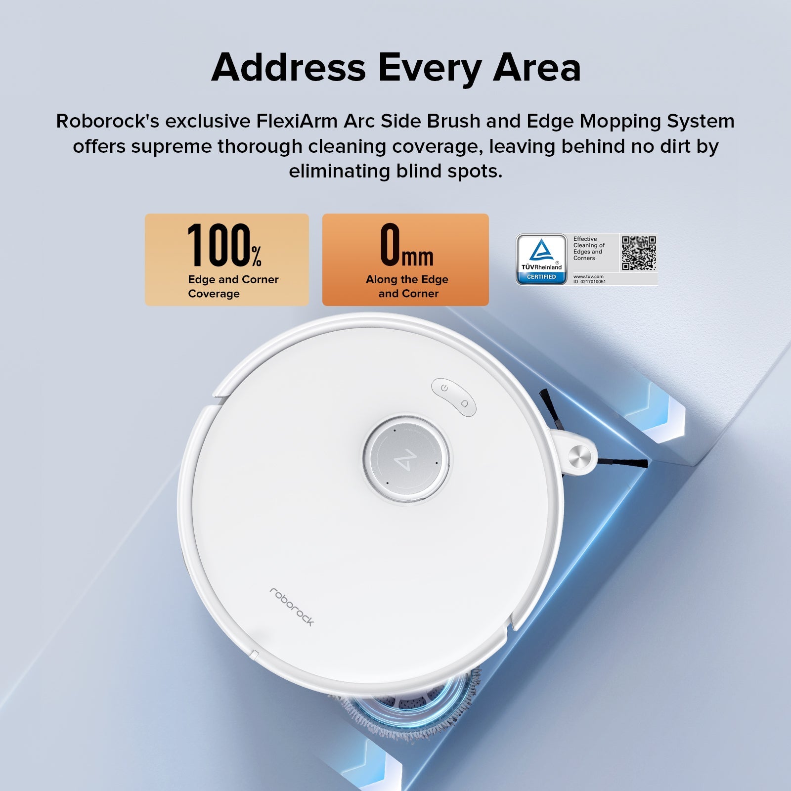Roborock Qrevo Edge Robot Vacuum with Multifunctional Dock 3.0