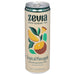 Té verde orgánico Zevia, sabor a piña tropical, paquete de 12