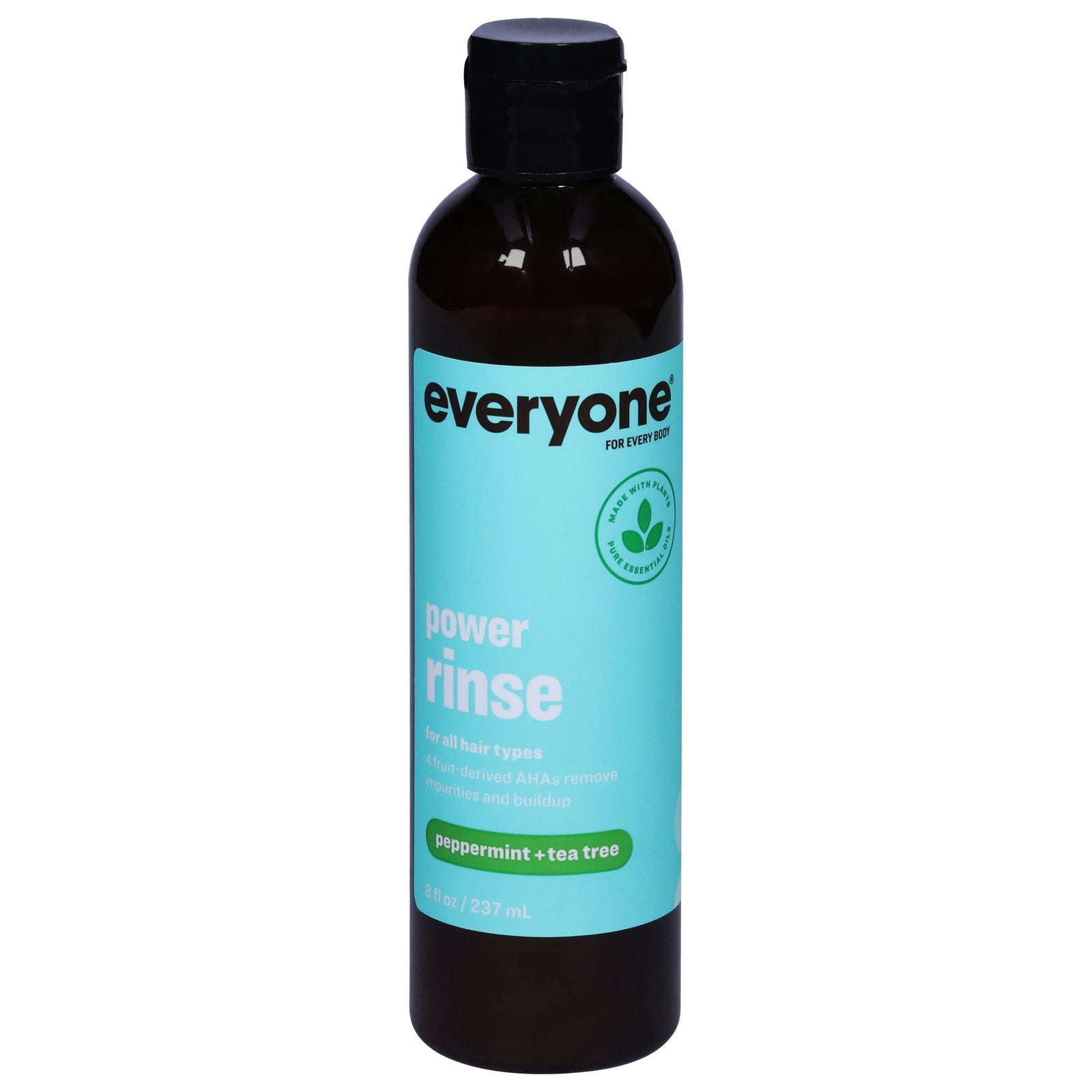Enjuague bucal Everyone Power Rinse con menta y árbol de té - 237 ml