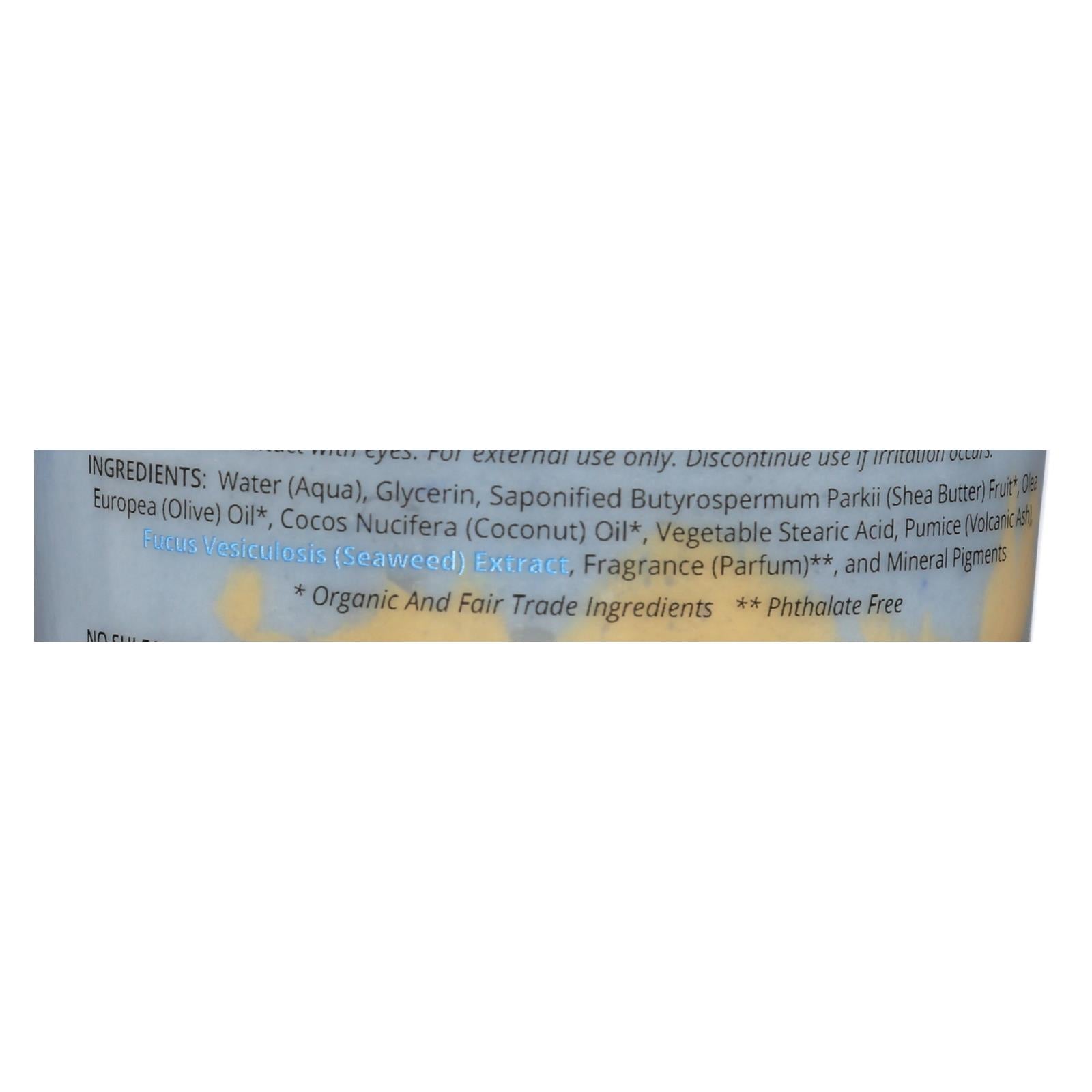 Bodhi Ocean Breeze Exfoliating Body Scrub | Revitalizing Sea Salt & Oils | 14 Oz.