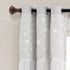 Dylin Flower Embroidery Window Curtain Panel