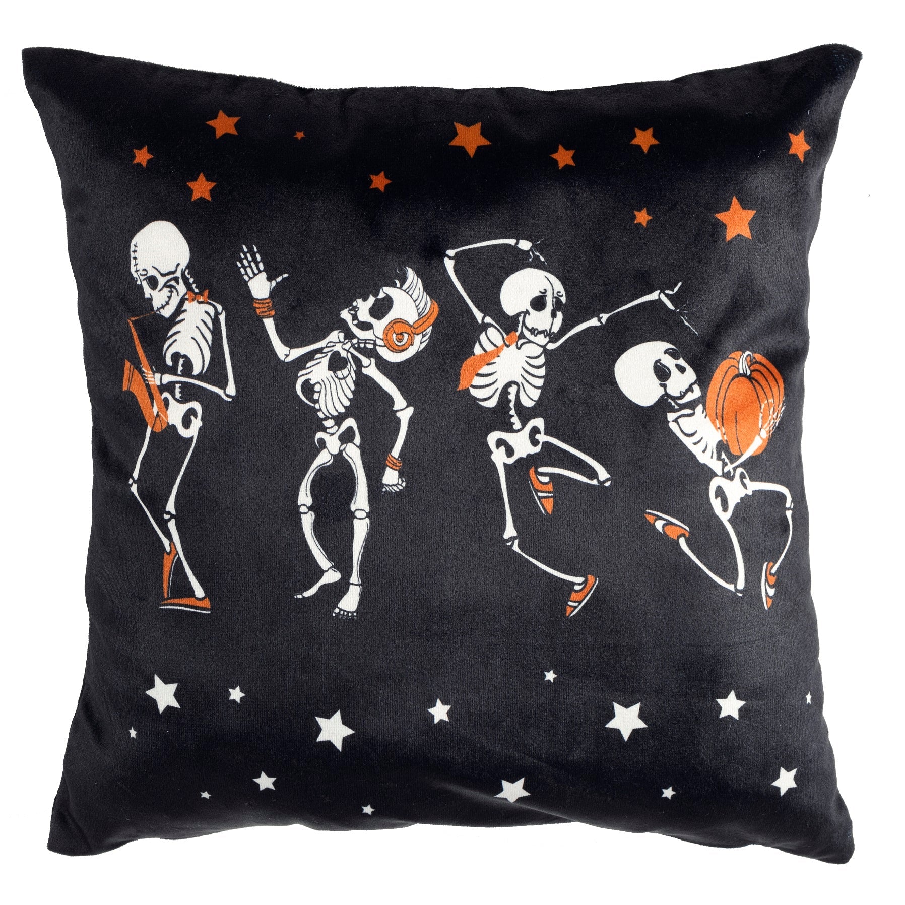 Rocking Skeleton Decorative Pillow