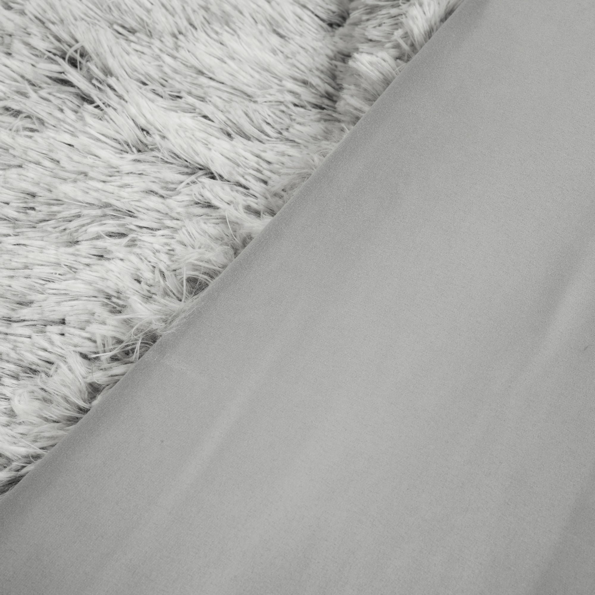 Emma Cozy Ultra Soft Two Tone Faux Fur Comforter Set