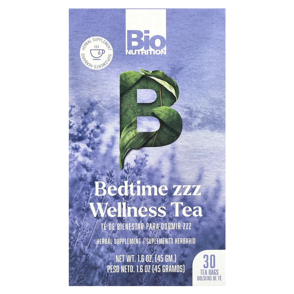 Té Bio Nutrition para dormir, 30 bolsitas (paquete de 1) - Sueño y relajación