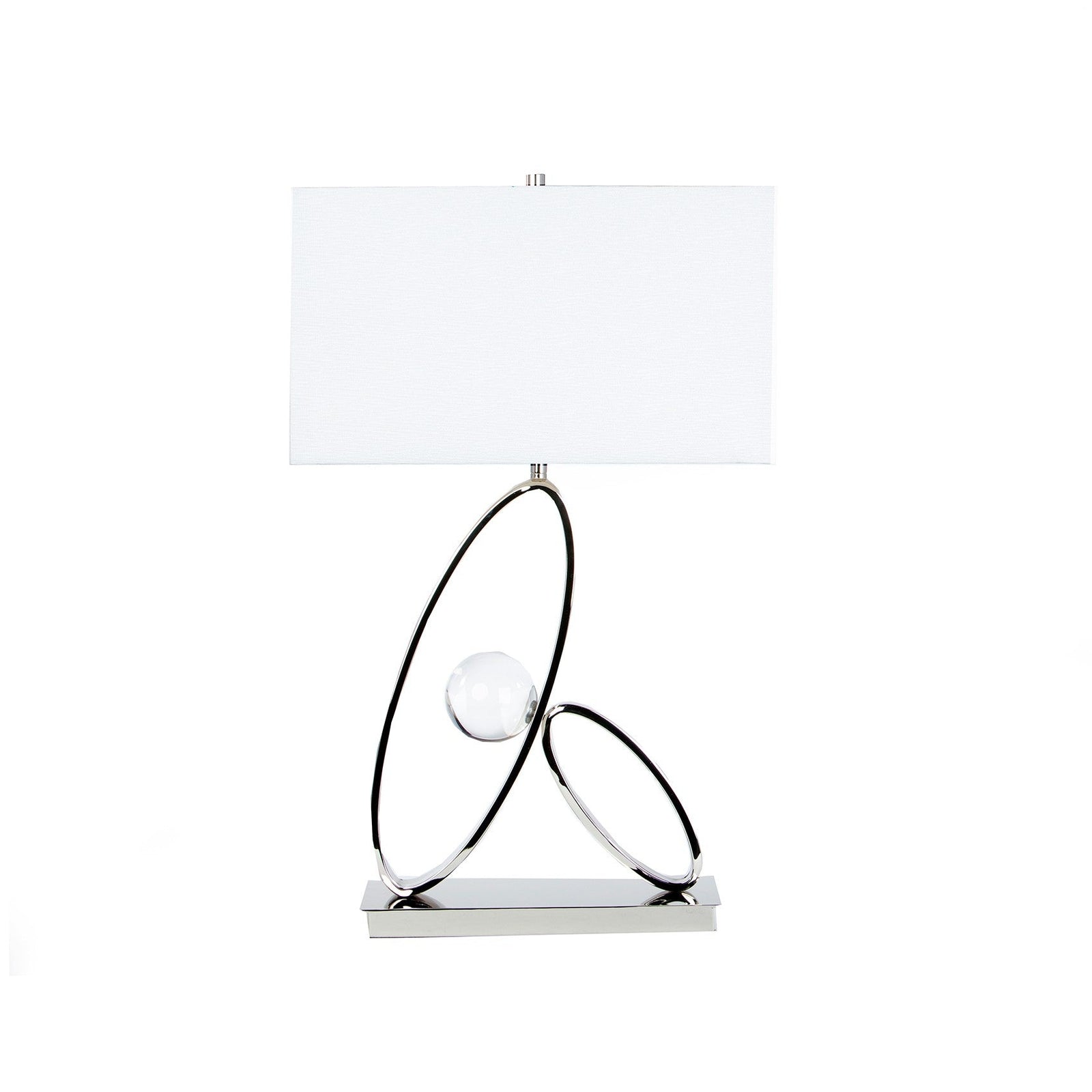 Lámpara de mesa Ovalos en cristal // 1 luz