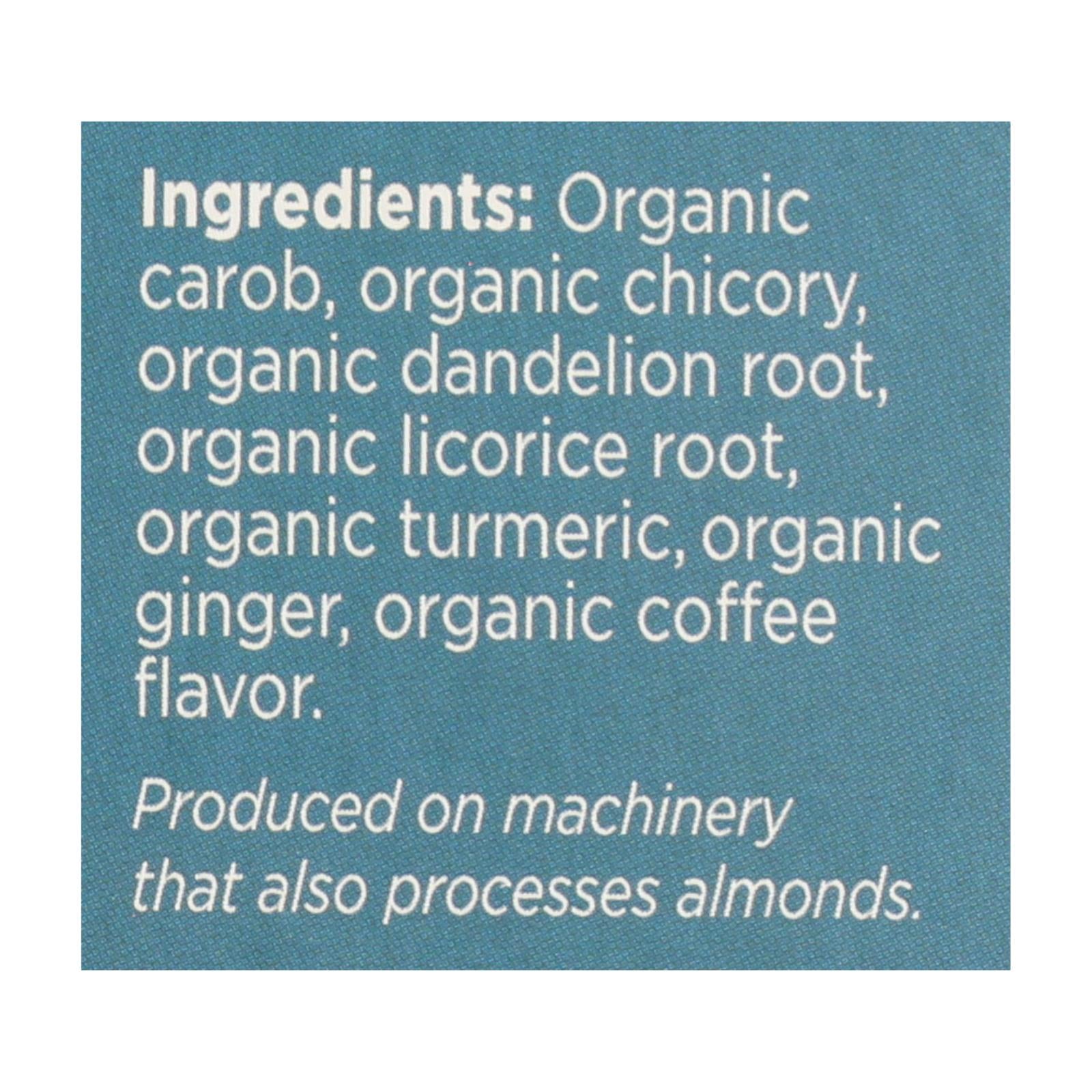 Infusión de hierbas orgánica Teeccino Chircory - Cúrcuma y diente de león - Caja de 6 - 10 bolsitas