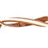 Lámpara de araña horizontal LED Munich // Madera