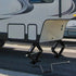 24" 9000lbs RV Stabilizer Jack Trailer Camper Leveling Scissor Jacks with Handle, Set of 4