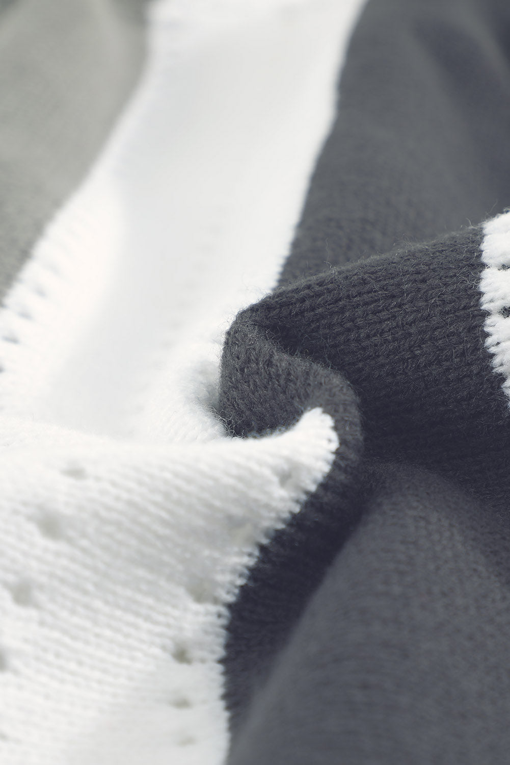 Long Sleeve V-Neck Top with Modern Design