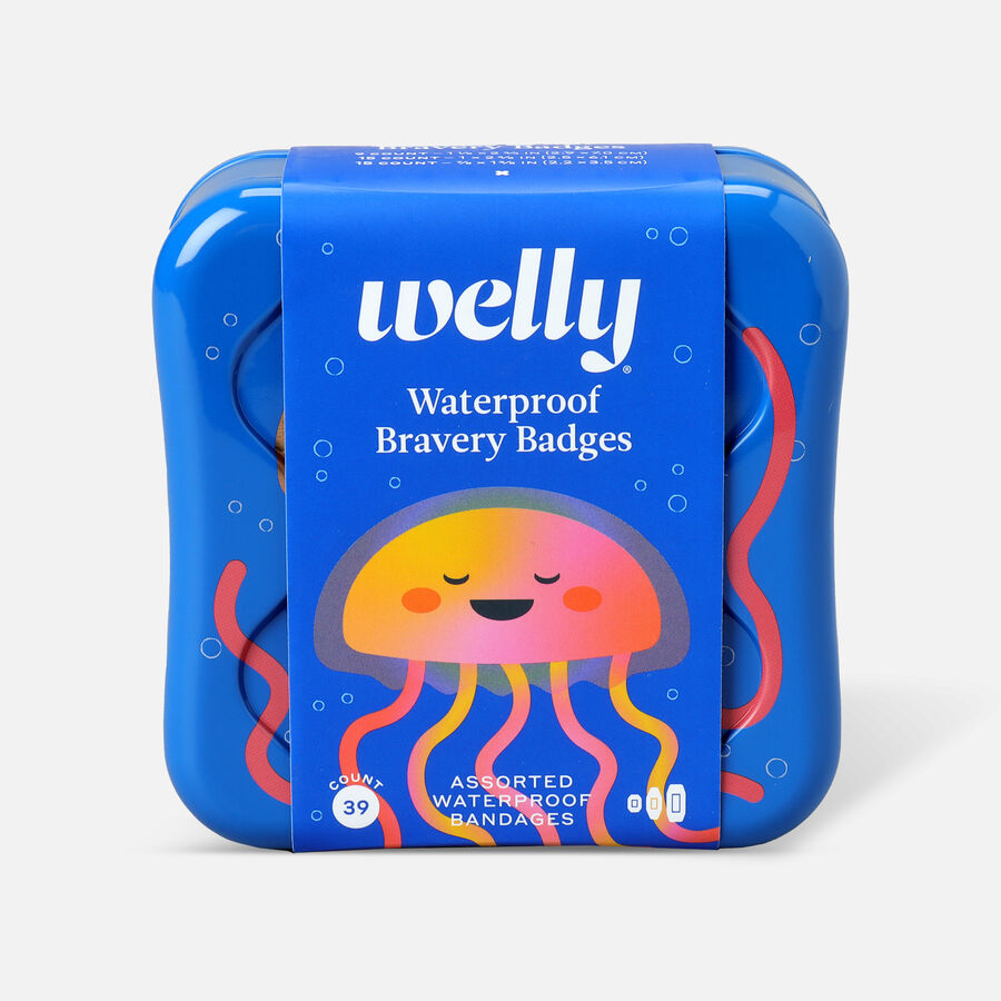 Vendajes surtidos impermeables de primeros auxilios Welly - Insignias de valentía