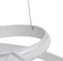 Lámpara de araña LED regulable Oslo // Plata