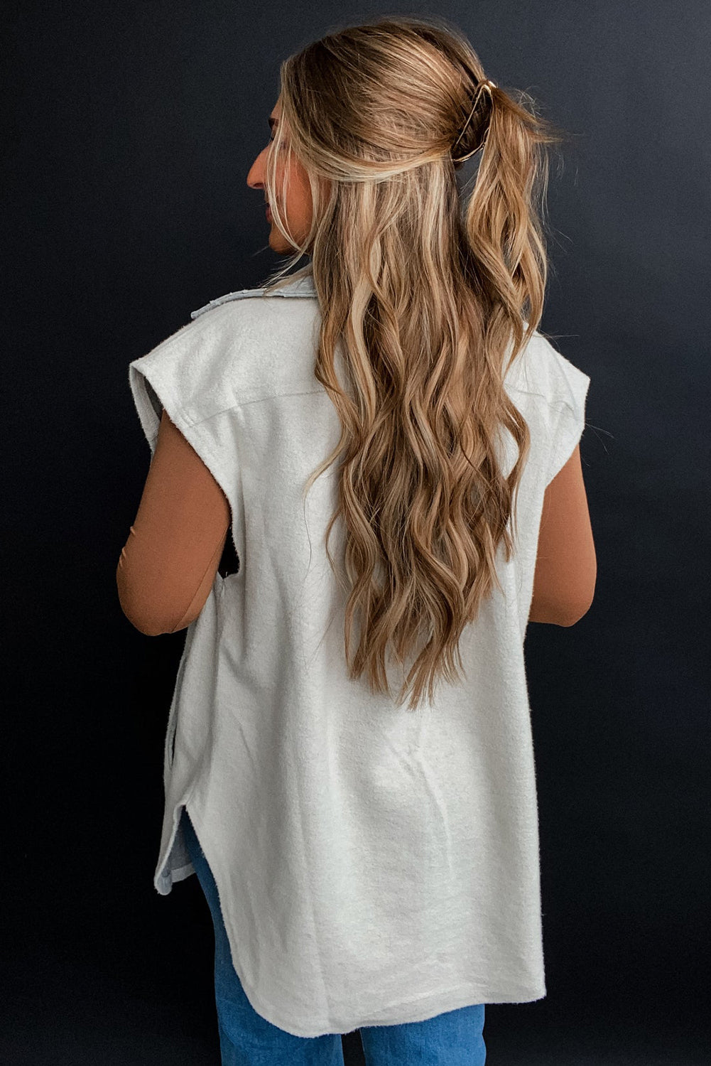 Spring Denim Vest