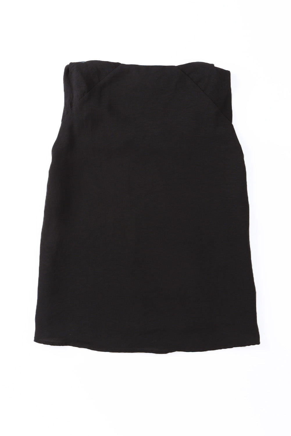 Satin Cami Top with V-Neckline