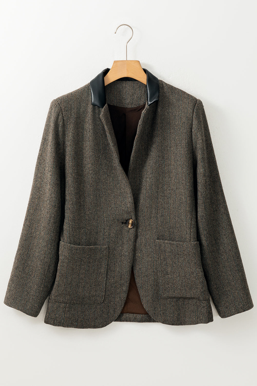 Women's Double-breasted Blazer and Pants Set