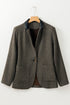 Women's Double-breasted Blazer and Pants Set