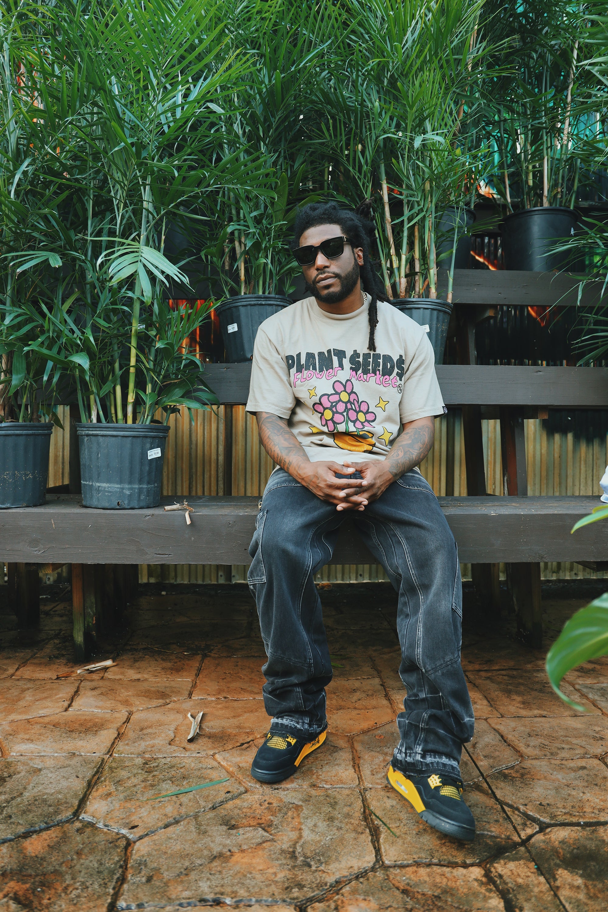 Flower Market T Shirt