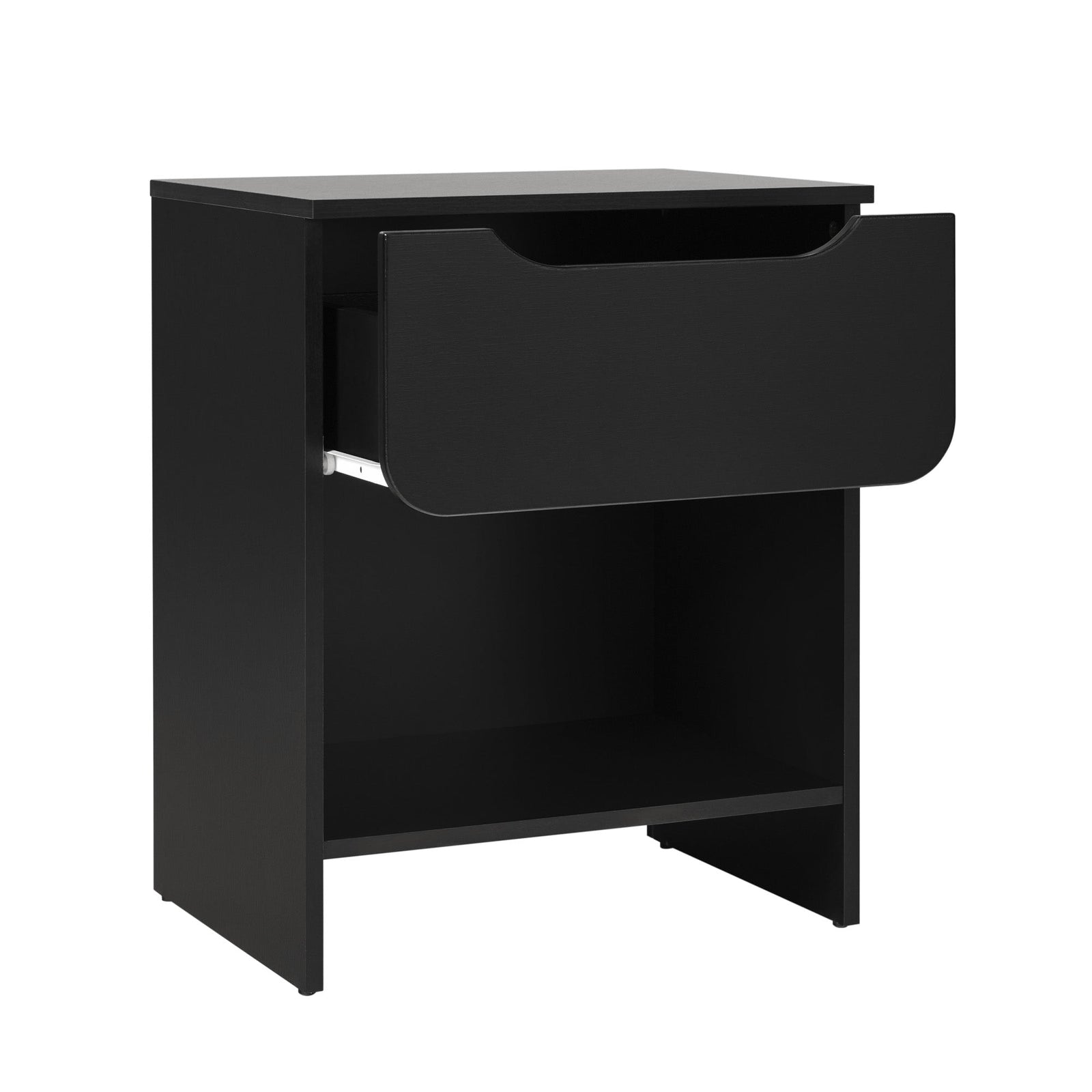 Mesita de noche moderna Domm con 1 cajón