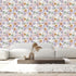 Fashionable Floral Pattern Wallpaper Smart