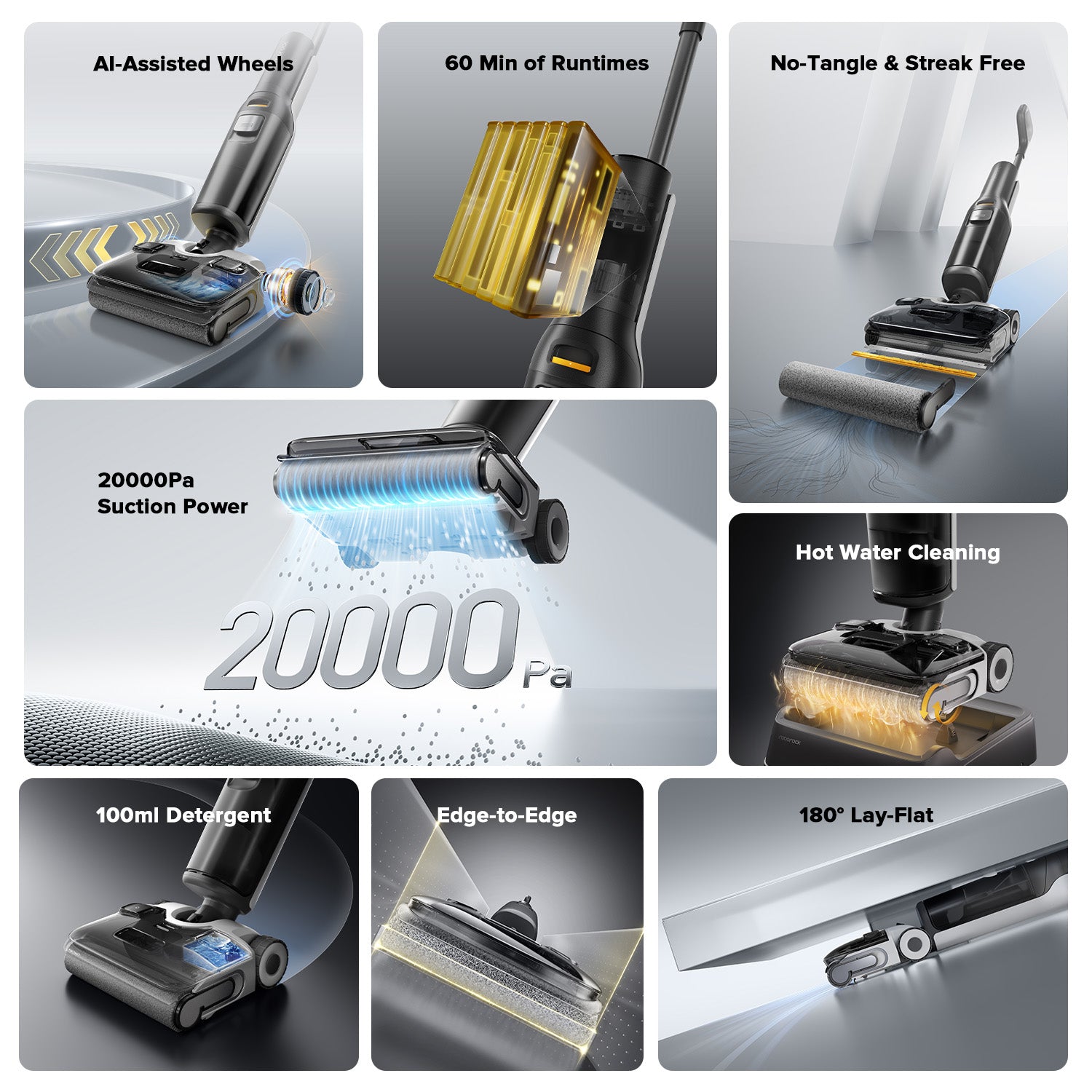 Roborock F25 ACE & F25 ALT Wet and Dry Vacuum Cleaner