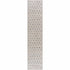 Alfombra Tigris Swiss Cross en color marfil y gris