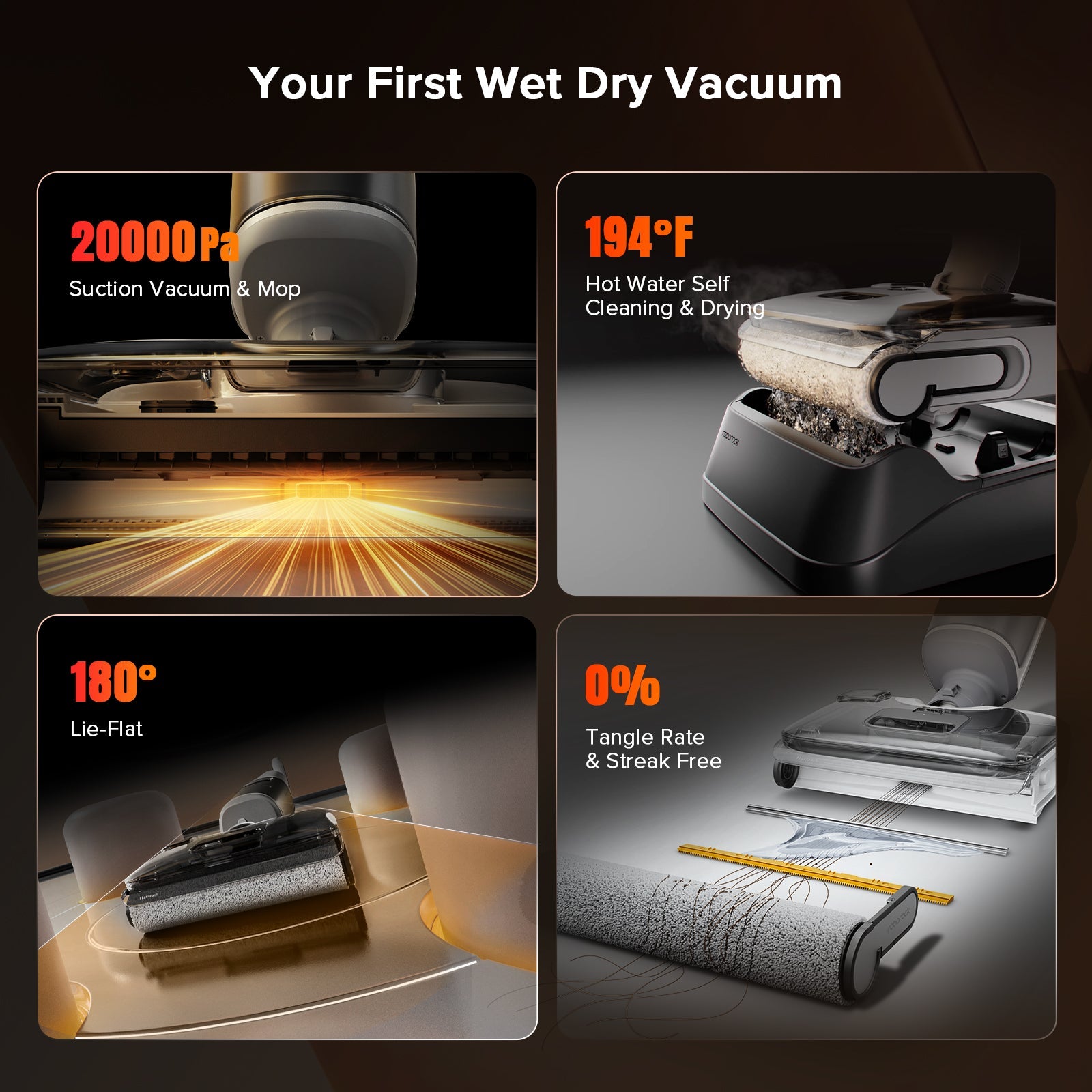 Roborock F25 RT Wet and Dry Vacuum Cleaner