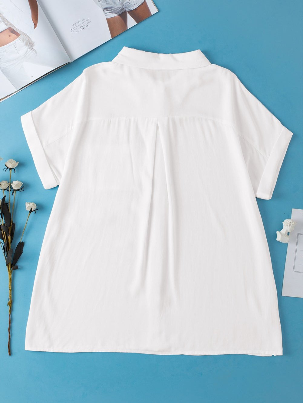 Crisp White Shirt