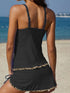 Beachwear Leopard Print Tankini Set