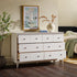 Cómoda de transición de madera maciza Spencer