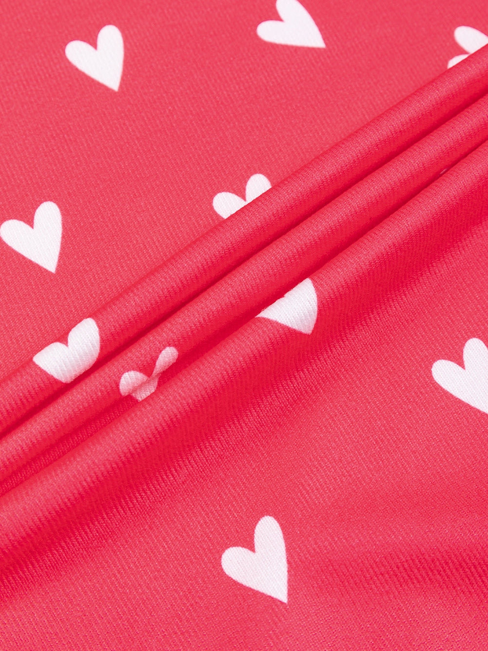 Heart-Patterned Lounge Set