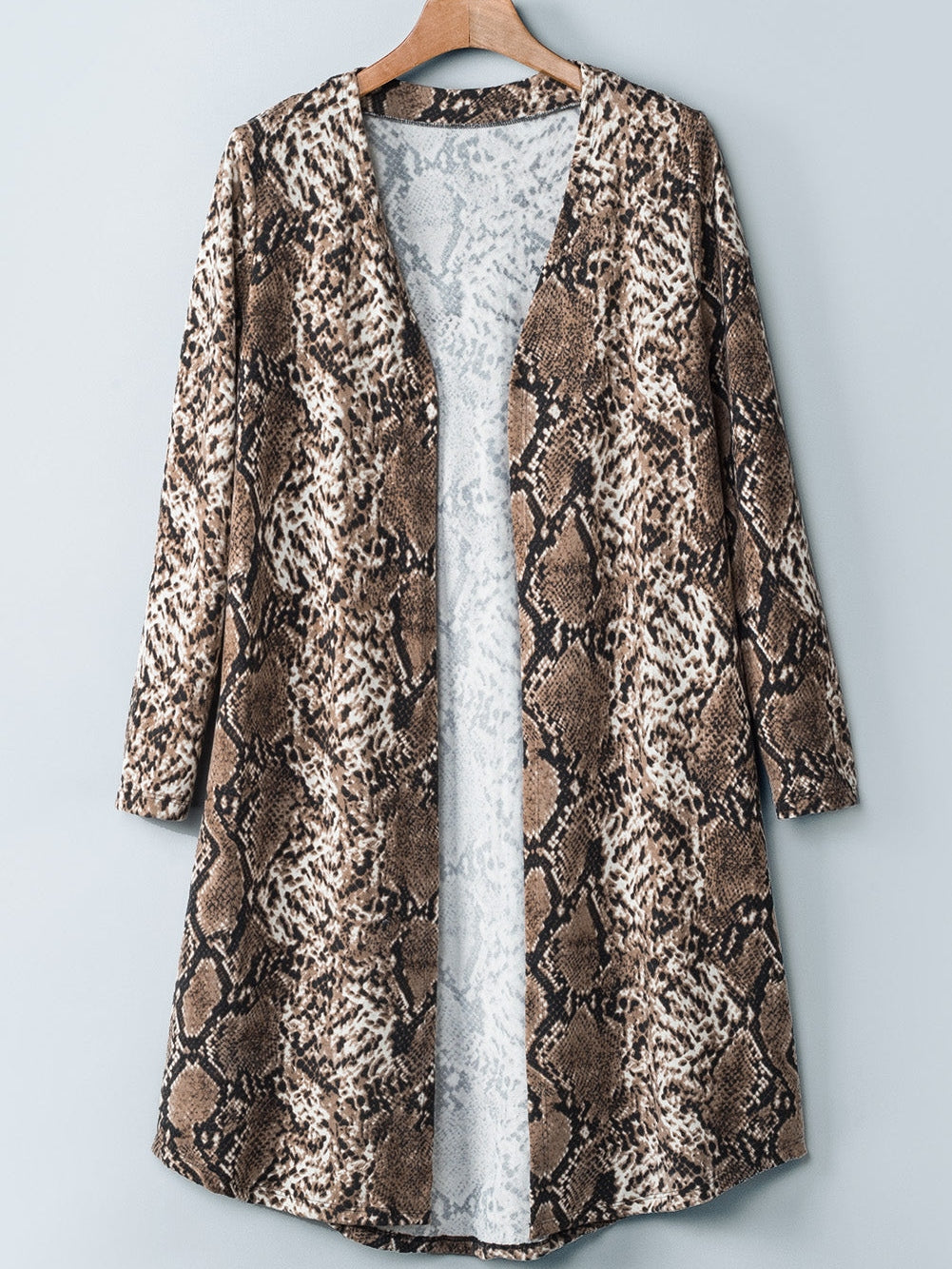 Bohemian Snakeskin Cardigan