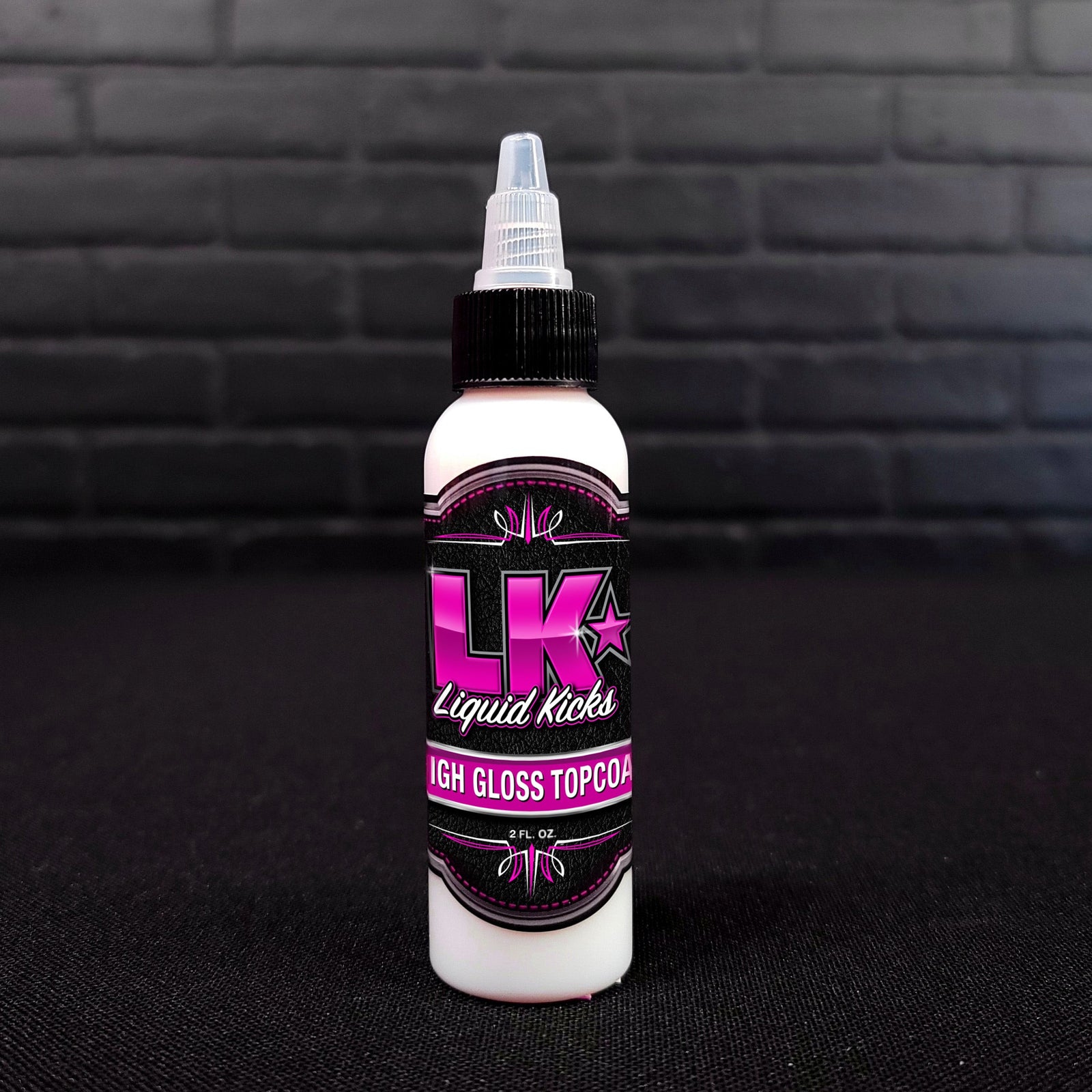 2oz LK Top Coat High Gloss Finish Leather sealer