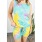 Original Rainbow Tie Dye Shorts and Tank Set