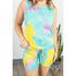 Original Rainbow Tie Dye Shorts and Tank Set