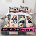 Juego de cama de cosplay de Blackpink, funda de edredón sin relleno