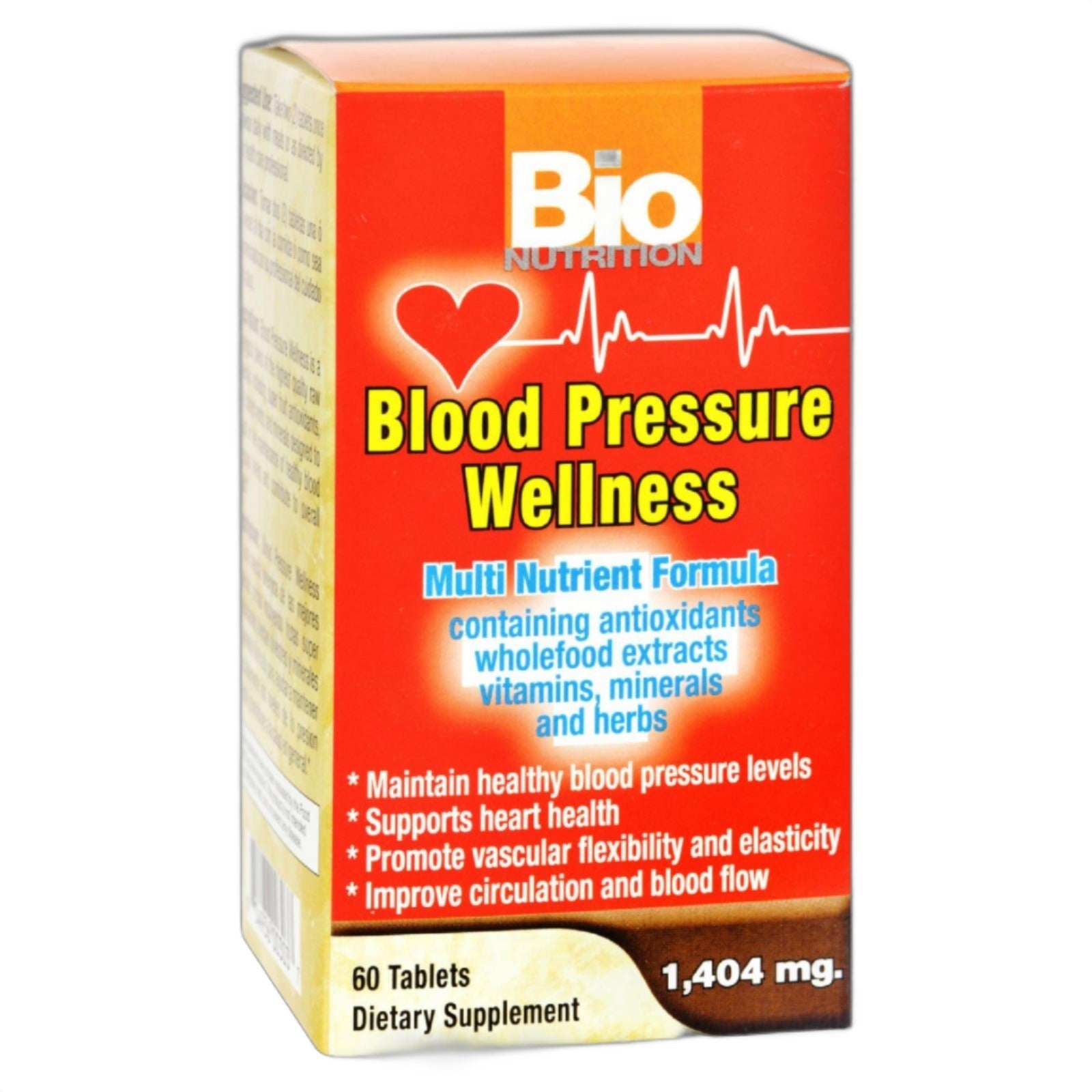 Comprimidos Bio Nutrition para la presión arterial (60 unidades)