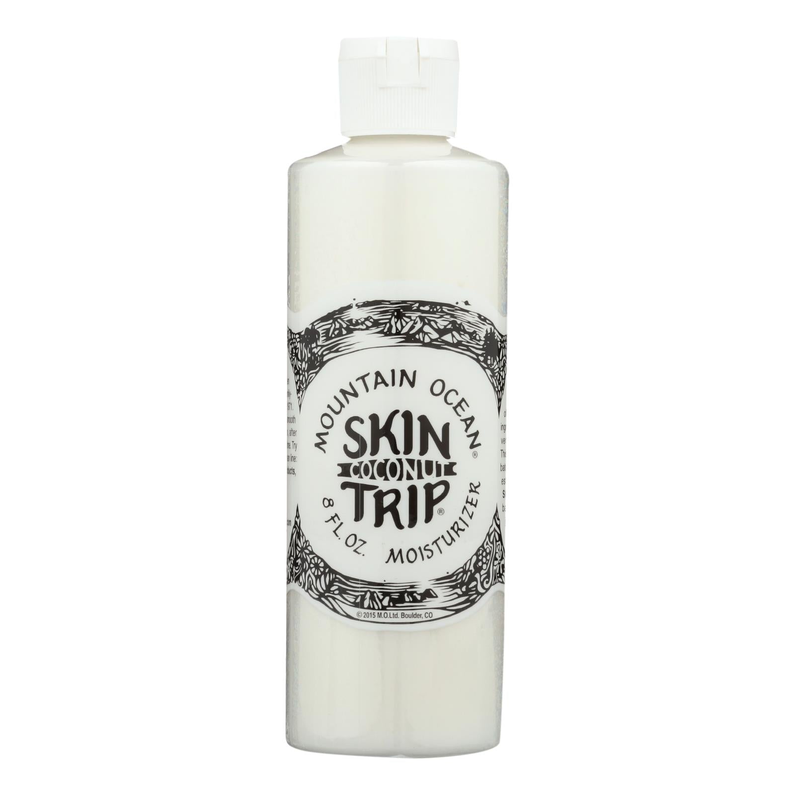 Mountain Ocean Skin Trip Coconut Moisturizer (8 oz): Deep Hydration with a Tropical Twist