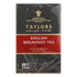 Bolsitas de té inglés Taylors of Harrogate - 6 x 50 bolsitas