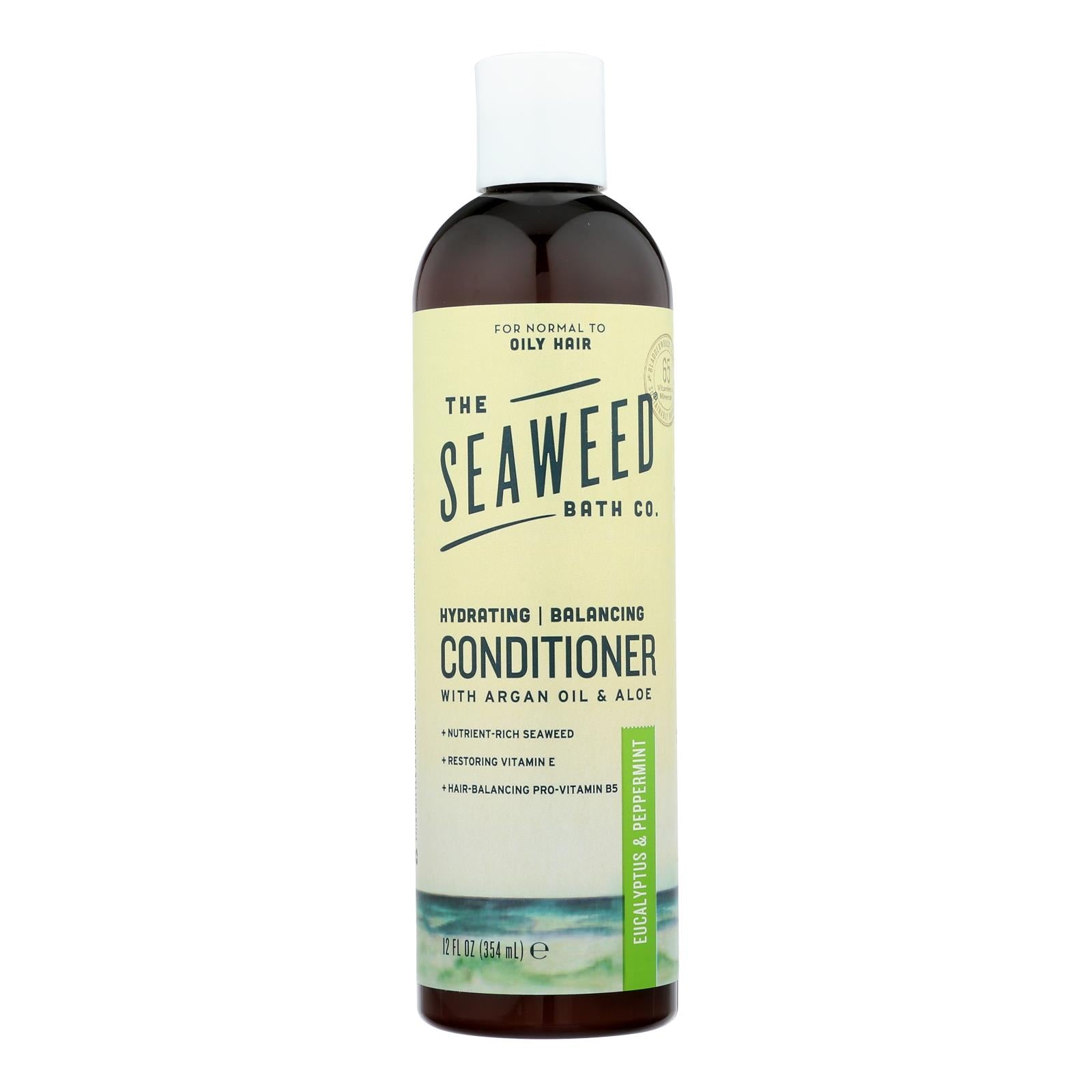 Acondicionador equilibrante con eucalipto y pimienta negra de The Seaweed Bath Co. - 355 ml