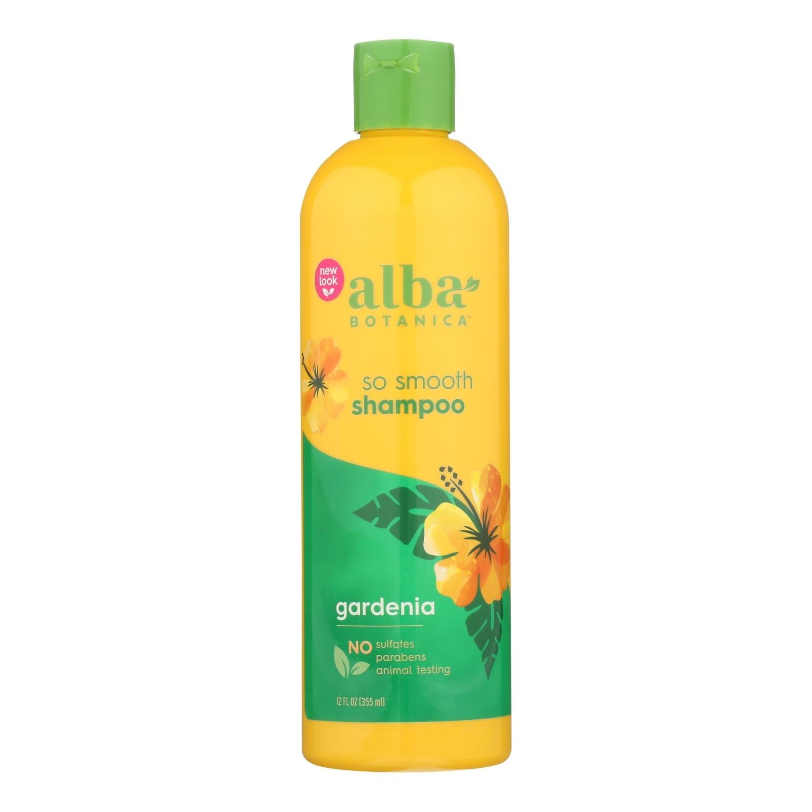 Jabón capilar hidratante hawaiano con gardenia de Alba Botanica - 355 ml