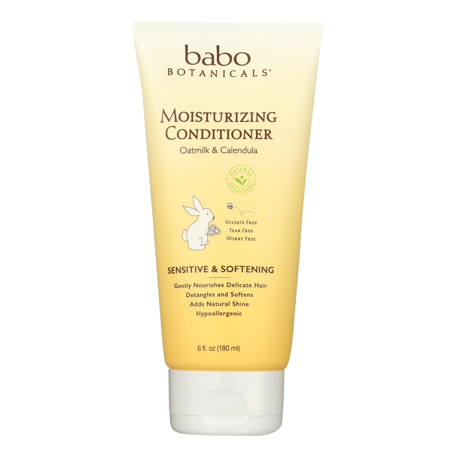 Acondicionador hidratante y calmante de avena Babo Botanicals (6 oz)