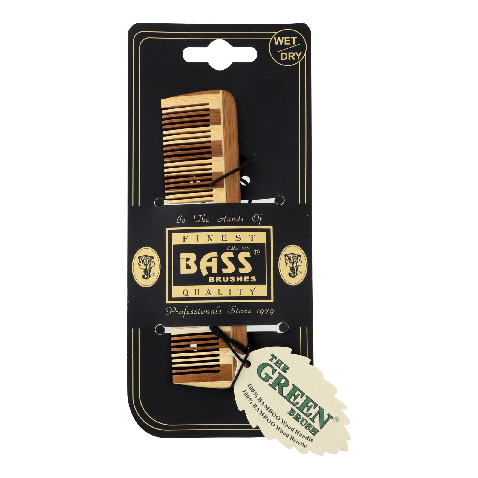 Peine desenredante húmedo/seco Bass Brushes