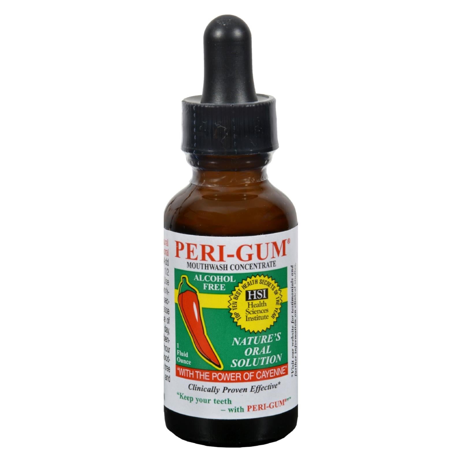 Peri-Gum Mouthwash Concentrate Nature's Gum Solution - Fl Oz