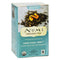Té negro con bergamota y Earl Grey añejo Numi, 18 bolsitas por caja (paquete de 6) 