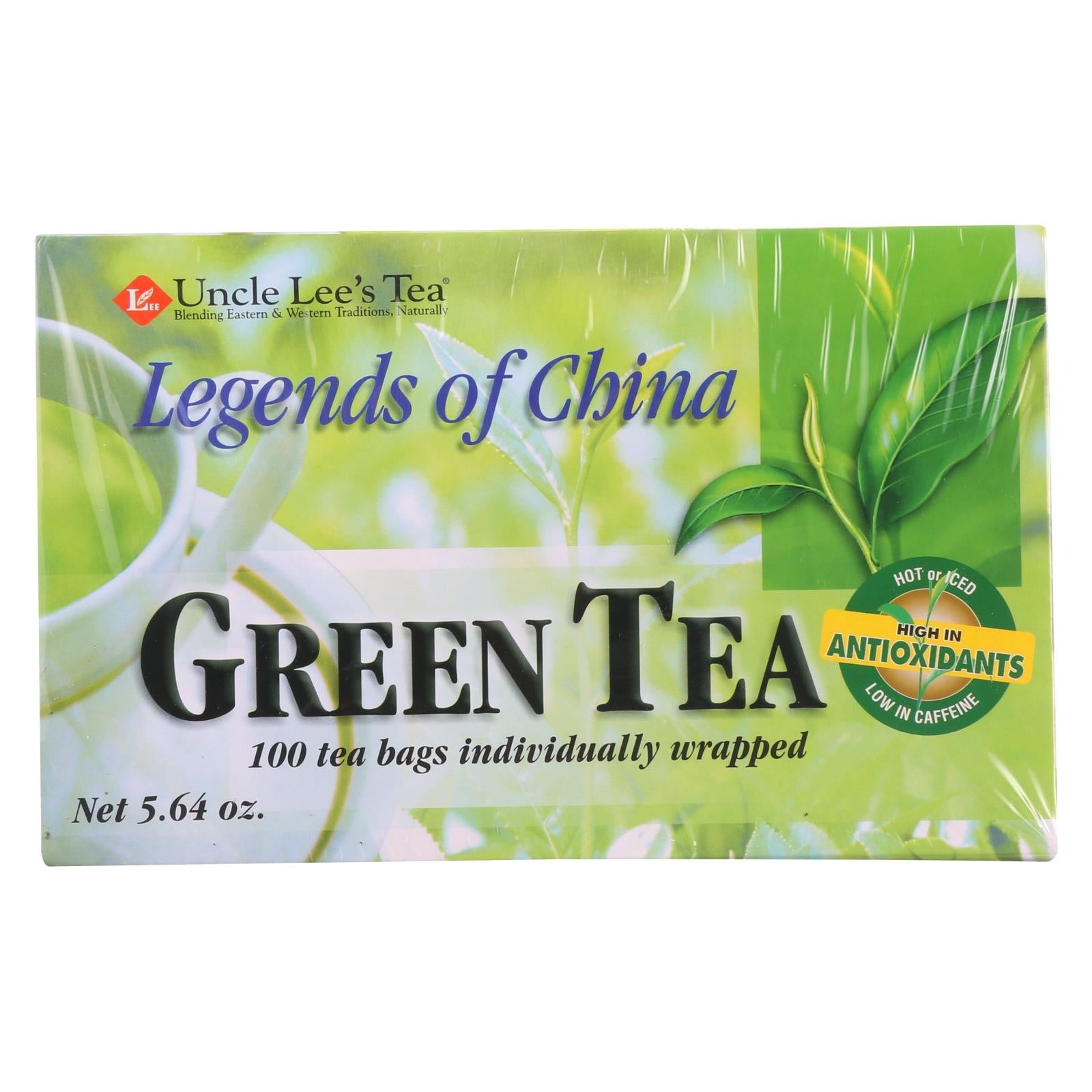 Té verde del tío Lee 100 bolsitas de té