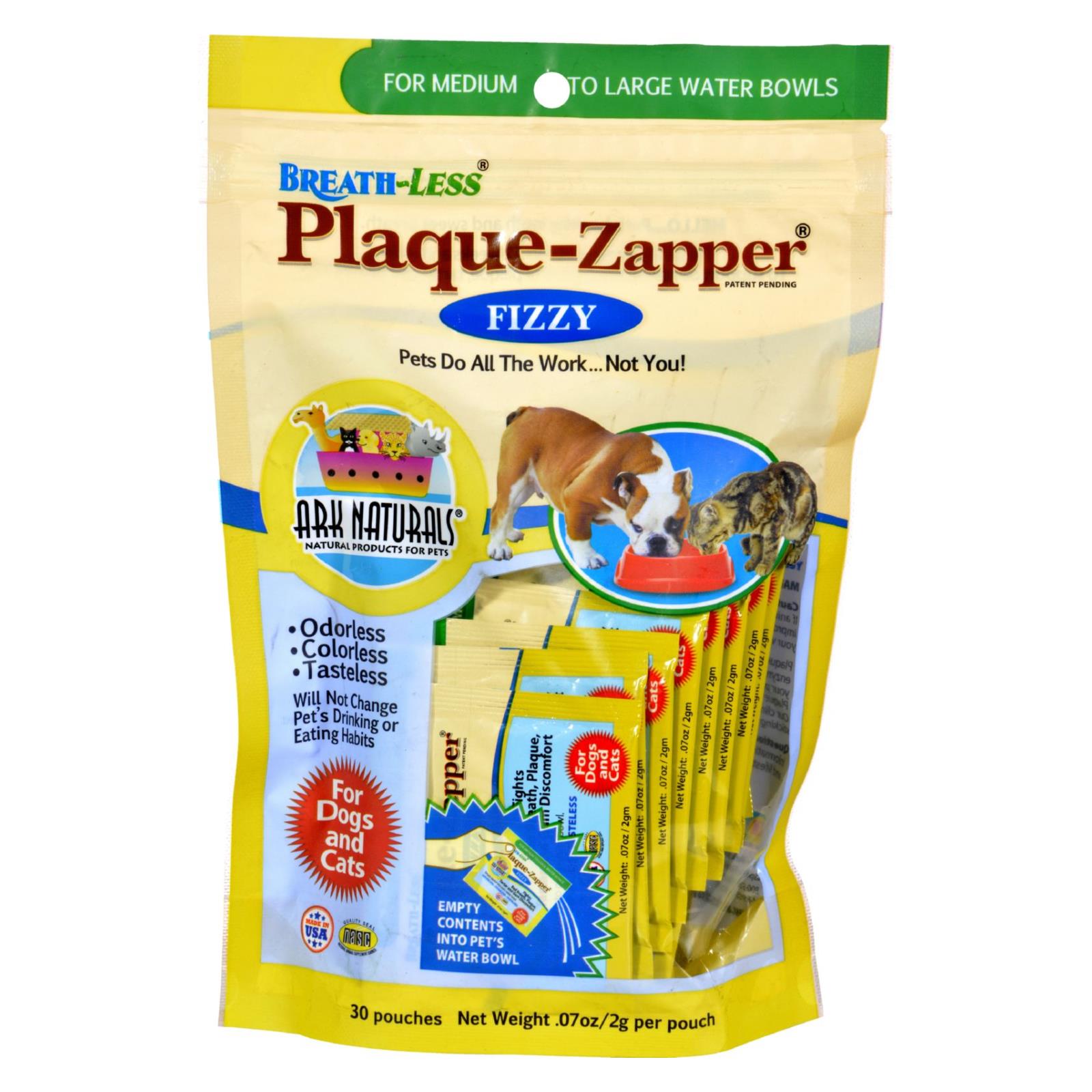 Ark Naturals Breathless Plaque-Zapper Golosinas dentales efervescentes para mascotas medianas y grandes (30) 