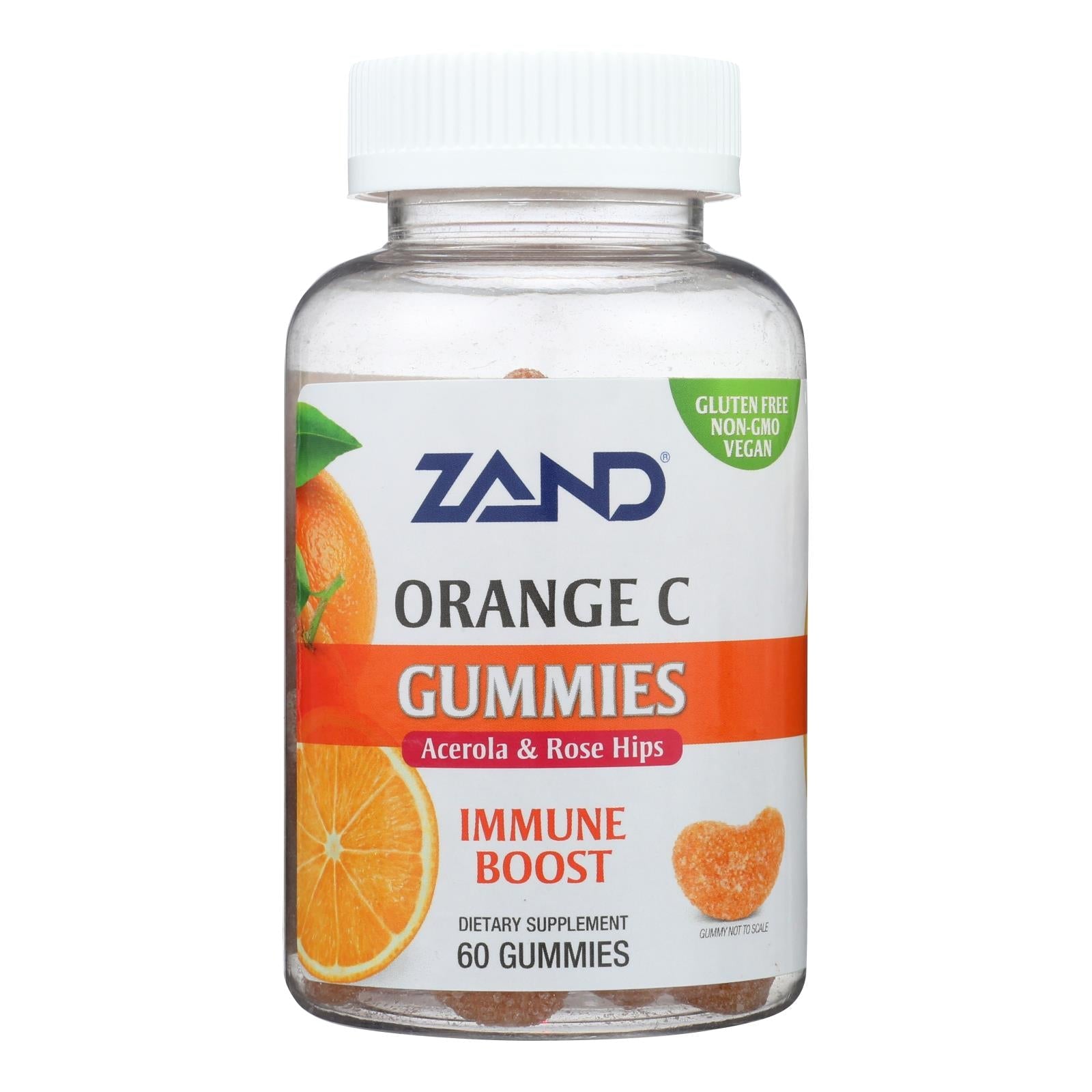 Gomitas de naranja Zand Immune Support (paquete de 60)