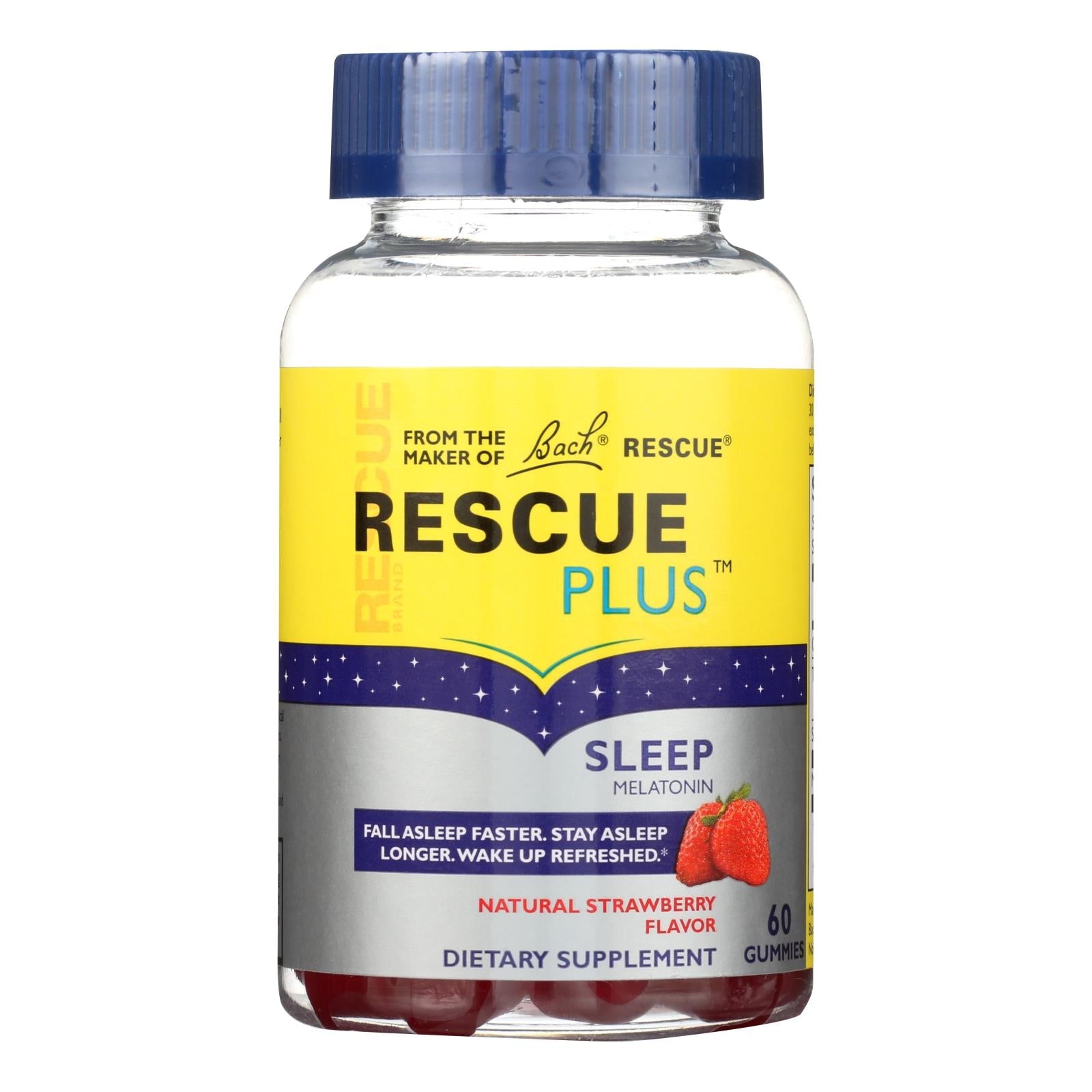 Pastillas líquidas Bach Rescue Sleep para noches de descanso reparador (60 unidades) 