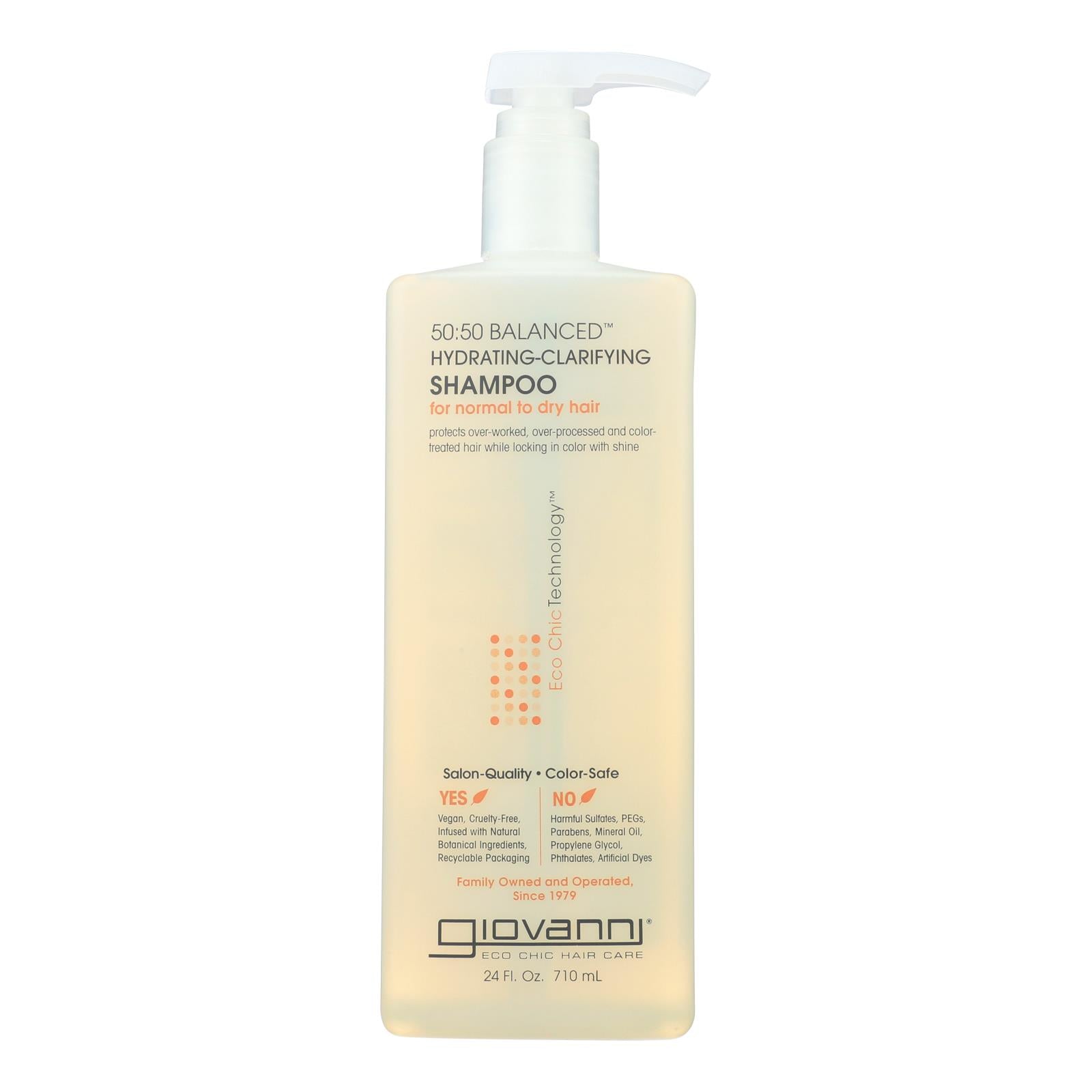 Champú hidratante Giovanni 50:50 Balance - 24 fl.oz. 